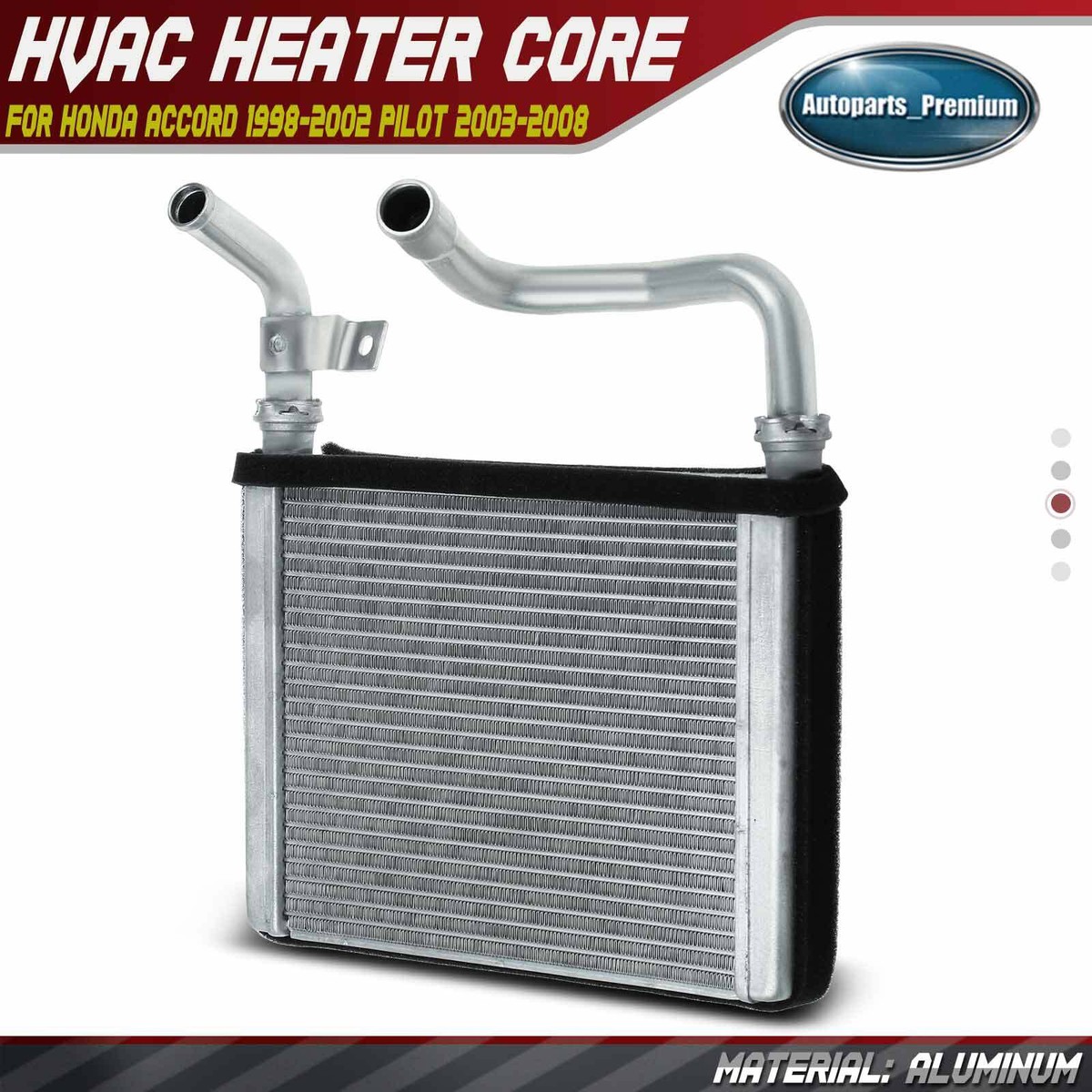 1x HVAC Heater Core for Honda Accord 1998-2002 Pilot 2003-2008