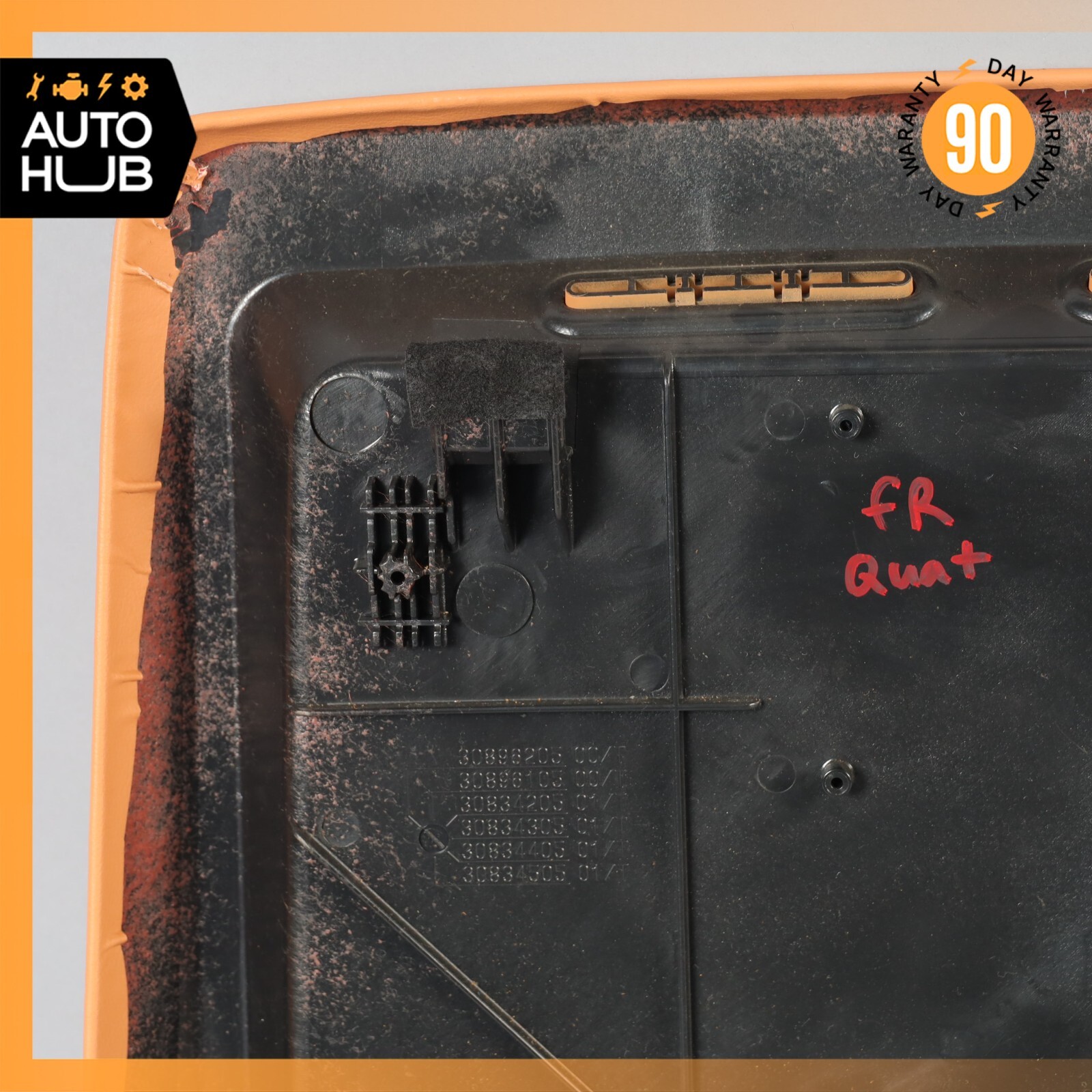 03-08 Maserati Quattroporte Back Panel Seat Cover Front Left or Right Side OEM