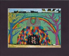 8X10  Matted Print Street Art Graffiti Picture: Gola, Italy 2010