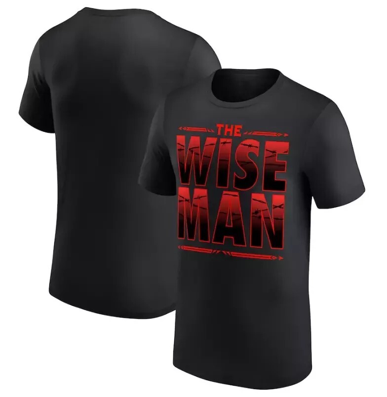 Paul Heyman The Wise Man Unisex T-Shirt, Black
