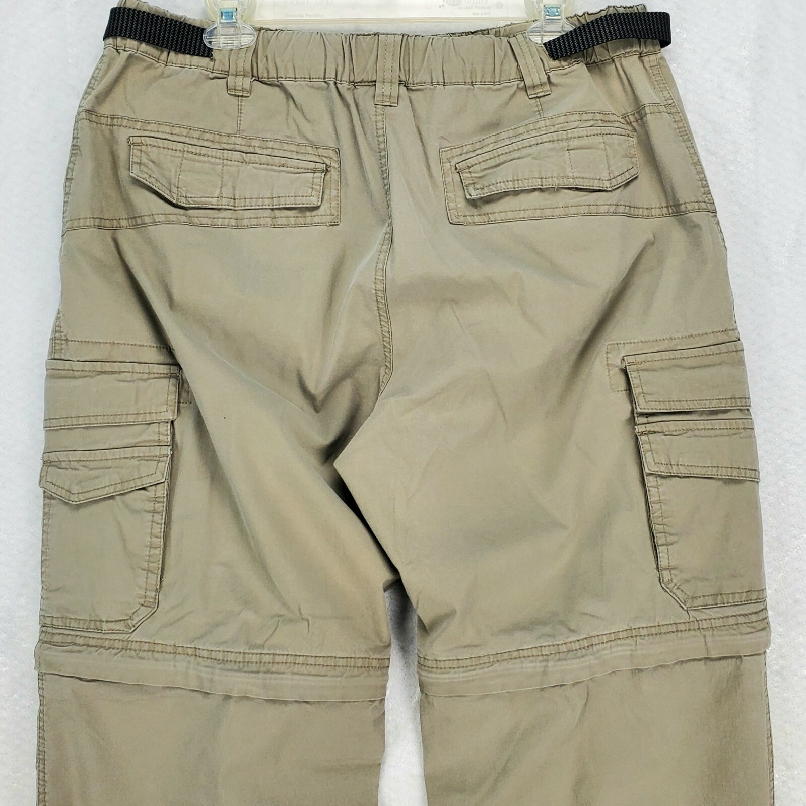 BC Clothing Cargo Hiking Convertible Pants Mens Cotto… Gem