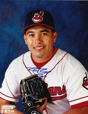 Cleveland Indians RICARDO RINCON autograph signed 8x10 auto No Hitter ...