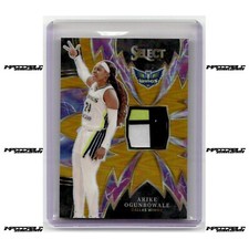 2024 Panini Select WNBA - Sparks Gold #26 Arike Ogunbowale Tri Color Patch /10