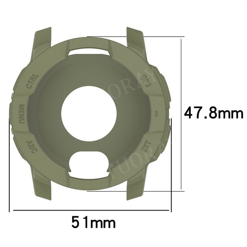 For Garmin Instinct E 40mm/Instinct E 45mm Silicone Protective Case Replacement - Photo 6/167