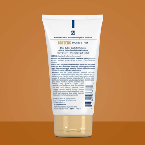 Gold Bond Crema Piedi Ammorbidente, 4 Oz., con Burro di Karitè per Ammorbidire Ruvido e Secco - Foto 5 di 12