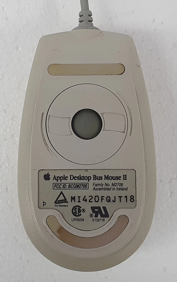 Apple Macintosh Desktop Bus Mouse II Maus RaRe Retro Vintage Sammler - Bild 3 von 4