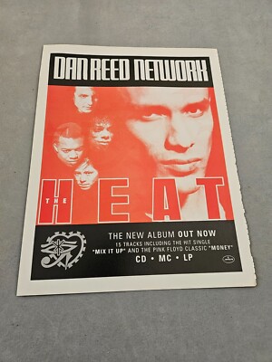 TPEEP69 MAGAZINE ADVERT 11X8'' DAN REED NETWORK - THE HEAT 