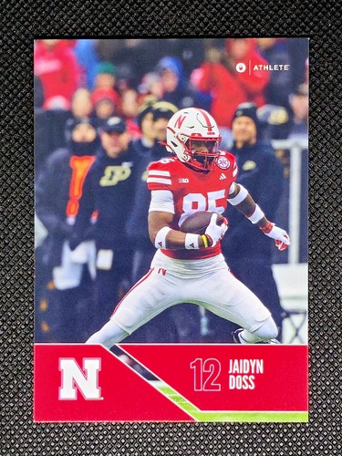 2024 ONIT ATHLETE Nebraska Cornhuskers Football Huskers Base Insert *Pick Card* - Picture 21 of 150