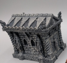 N Scale Graveyard Crypt Tomb Mausoleum Grave ...