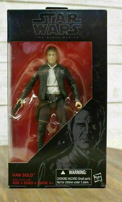 Star Wars The Force Awakens #18 Han Solo Actionfigur Hasbro Black Series 1:8 