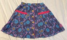 NWOT Matilda Jane Spin Art Yama Knot Cord Skirt Paint by Numbers Girls Size 6
