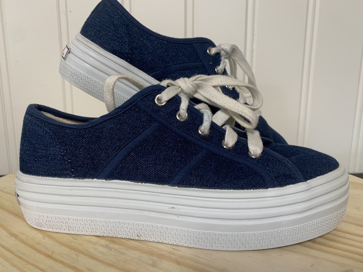Steve Madden Womens Bobby Dark Blue Lace-Up Low-Profile  display picture 3