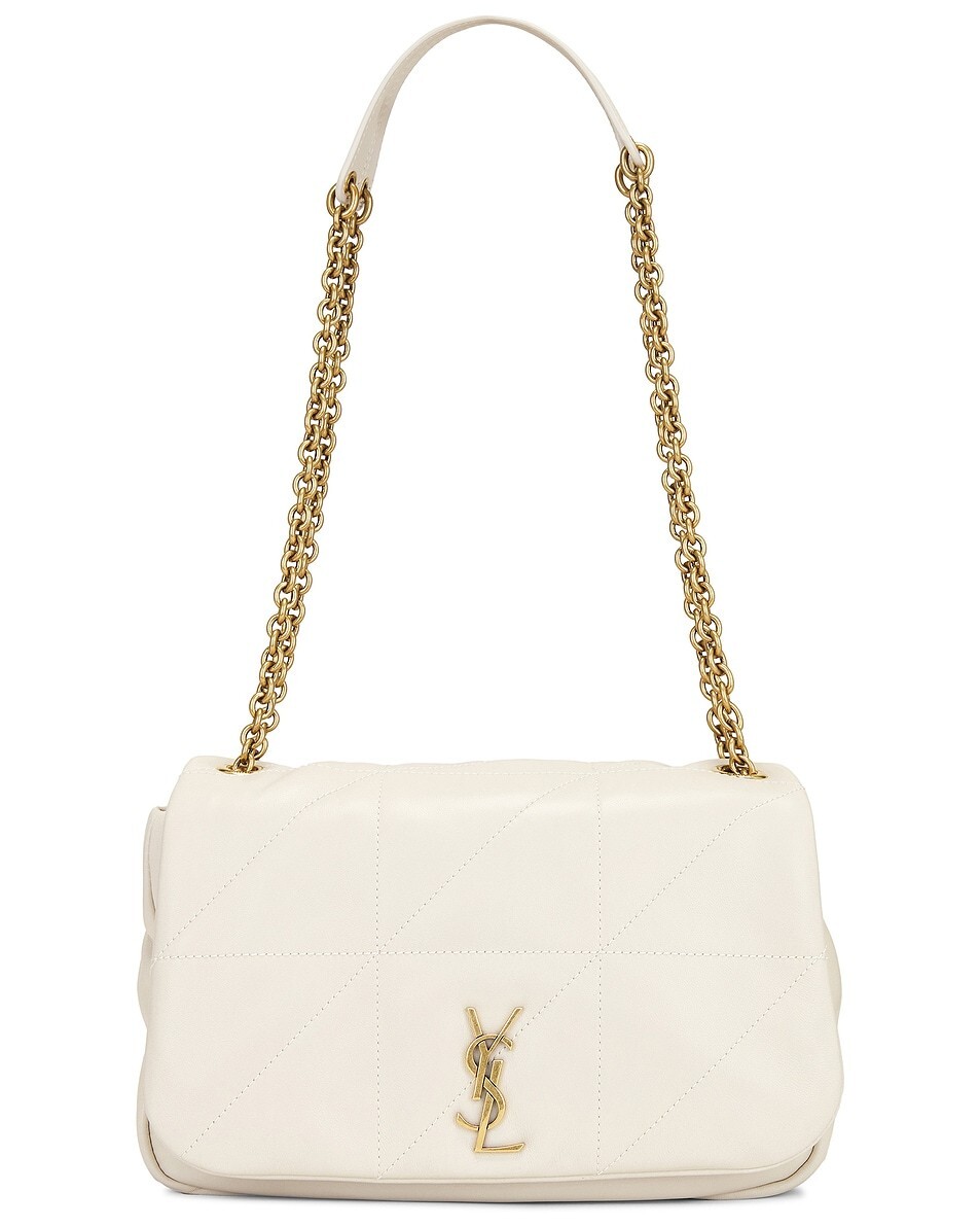 Saint Laurent Jamie 4.3 Small $3000 Crema Soft Leather
