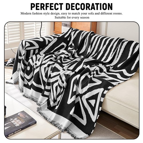 Thick Boho Couch Cover Chenille Anti-Scratch Sofa Cover Washable Couch Protector - Picture 43 of 52