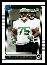 Alijah Vera-Tucker 2021 Donruss RATED ROOKIE #333 New York Jets FOOTBALL RC