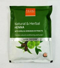 VLCC Herbal Henna Hair Mehndi Powder 100gm with Amla & Shikakai Extracts 