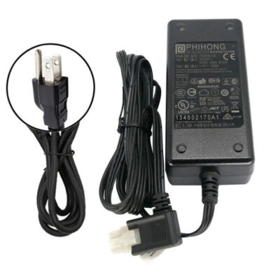 3-Pin PHIHONG AC Adapter Power Supply for Datalogic Magellan 8400 Charger