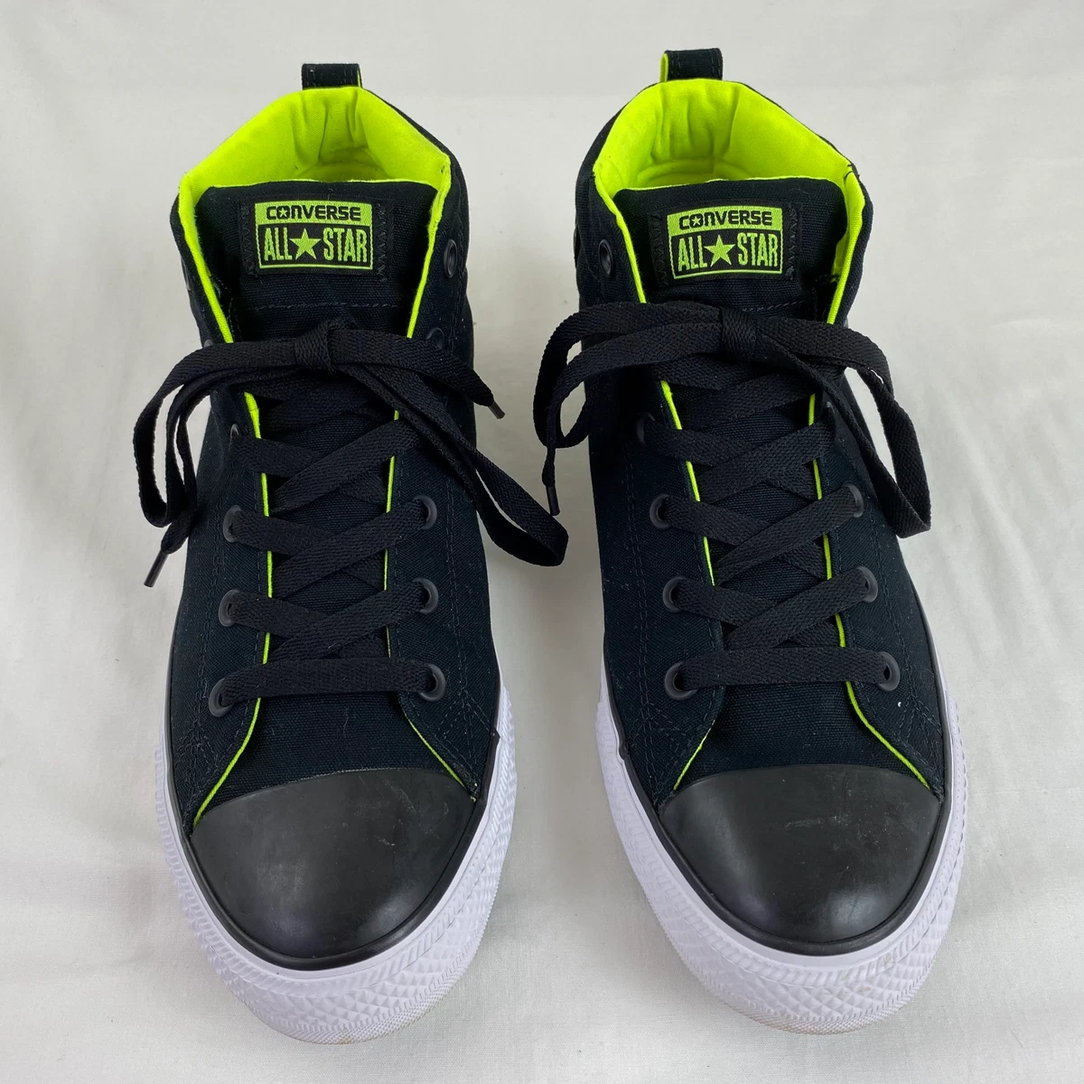 Converse all star top black and green