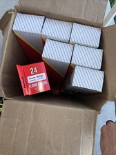 Magnolia Brush #3724 24" Pro Series Silver Flagged Tip Plastic Push Broom Head