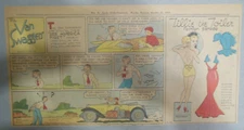 Tillie The Toiler Paper Doll by Russ Westover 10/21/1934 Size: 7.5 x 15 inches