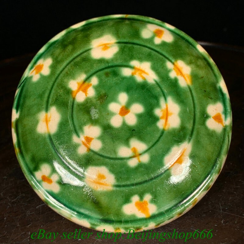 4" Old Chinese Tang Sancai Pottery Dynasty Flower Printing cartridge eBay
