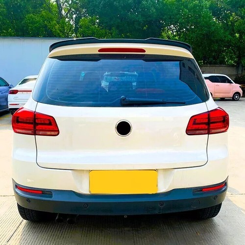 Kit de carrocería alerón techo arranque negro brillo trasero VW Tiguan 5N 2007-2016 - Imagen 7 de 8