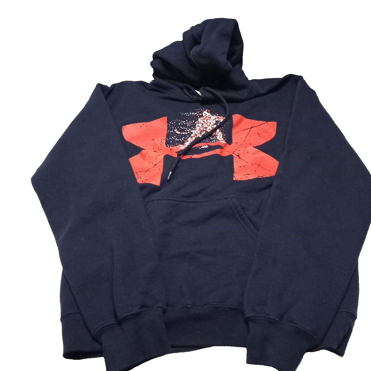 Under Armor Hoodie Navy Blue Red Small Adult | eBay