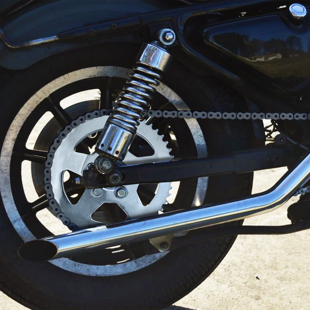 Chain Drive Sprocket Conversion Kit for Harley Sportster XL 1200