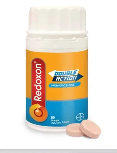 10x BAYER REDOXON Doble Acción Masticable Vitaman C y ZINC 60s x10 ¡ENVÍO GRATUITO! Foto 3 de 3