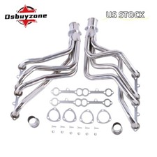 Long Tube Exhaust Headers Kit For 73-85 Chevy Gmc Small Block 1-58 2wd4wd New