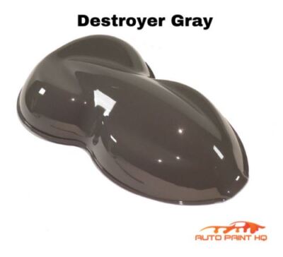 Destroyer Gray Basecoat Clearcoat Quart Complete Paint Kit