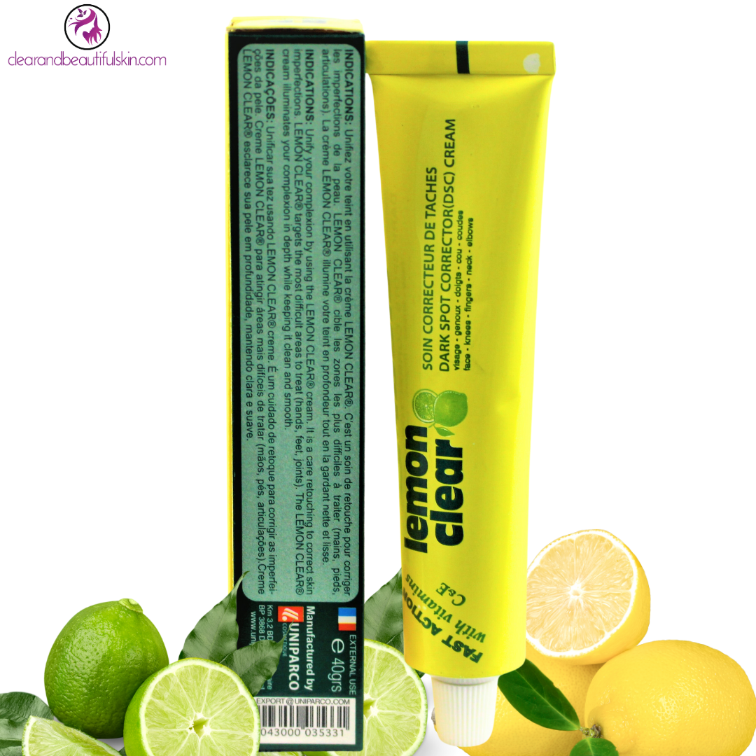 Lemon Clear Dark SpotsFaceKneesFingersNeckElbows Corrector / Fast
