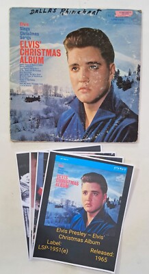 Elvis Presley ''ELVIS  CHRISTMAS ALBUM'',Original 1959, RCA, LPM-1951, W/EXTRAS 
