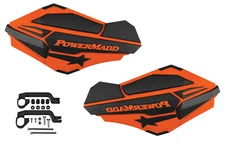 Powermadd Sentinel Handguards Orange Black Yamaha Honda Suzuki Kawasaki ATVs