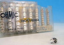 10 x OHMIC BOURNS FRANCE Trim pots 680ohm 20 Trimmer Potentiometers NEW