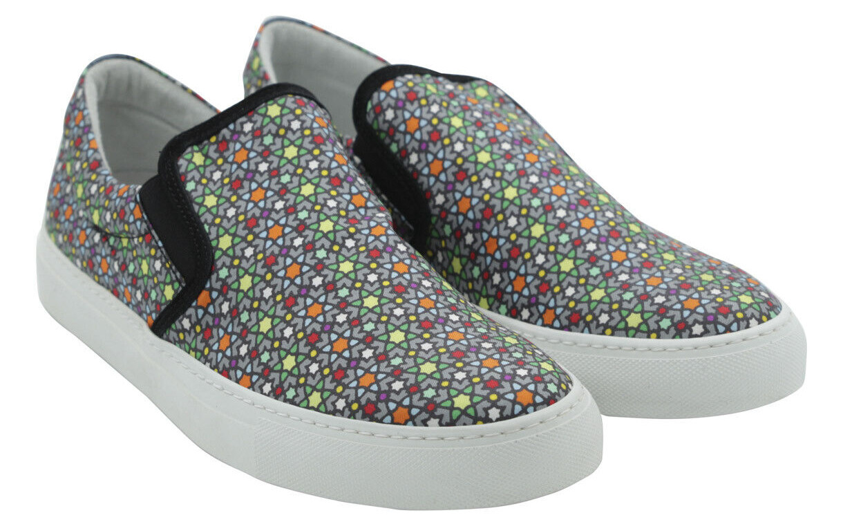 НОВАЯ ОБУВЬ FEFE, КРОССОВКИ БЕЗ ШНУРОВКИ ИЗ 100% ШЕЛКА, РАЗМЕР 10, US 43, EU FS54