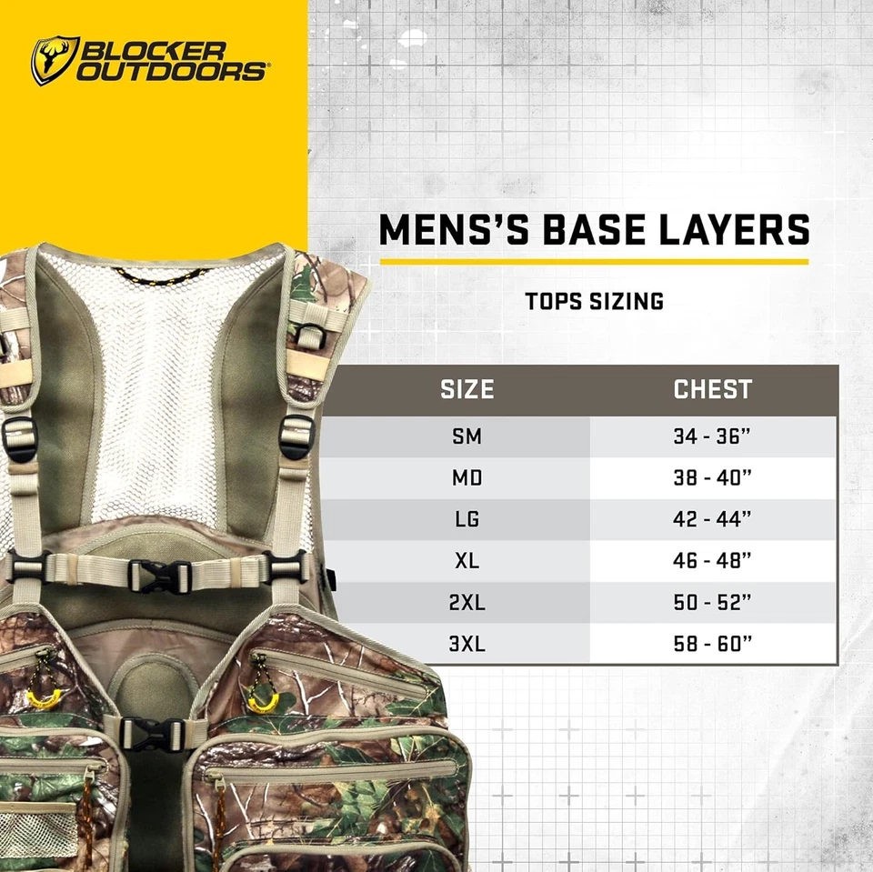 ScentBlocker Bone Collector Thunder Chicken Turkey Vest ~ Realtree Xtra Green ~L - Image 3 of 4