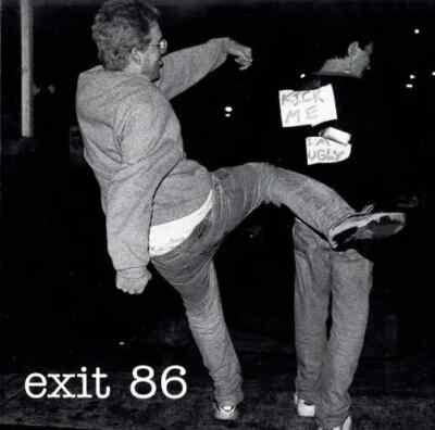 Exit 86 Kick Me Im Ugly Vinyl Single 7inch NEAR MINT Surrender Records