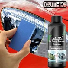 Headlight Restoration Kit   Clean, Polish  Remove Oxidation