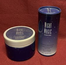 A5502 Avon NIGHT MAGIC EVENING MUSK Perfumed Skin Softener  Body Powder Lot NEW