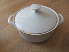 Vintage Vegetable Soup Tureen Arzberg 4678 Hutshenreuther Gruppe Germany White