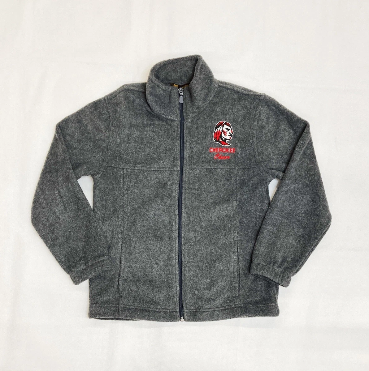 Harriton full top zip fleece jacket