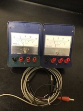 Lot of 2 Fisher Scientific DC Milliamperes CAT No: S52222