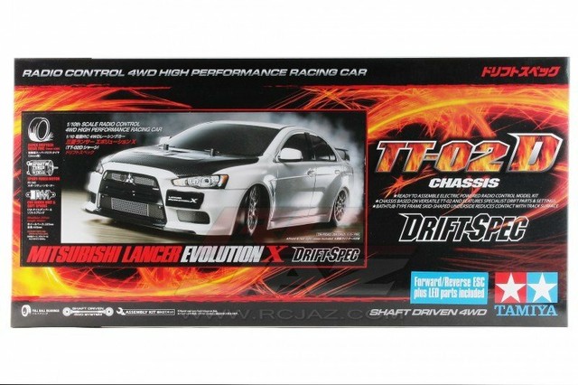 tamiya lancer evo x