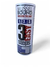 NEW!! MusselBound 15-sq ft White Plastic Tile Membrane Peel-Set-Grout No Mortar.