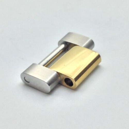 TOP QUALITY 15.5MM CNC FORGED TWOTONE HALF-LINK FOR ROLEX GMT