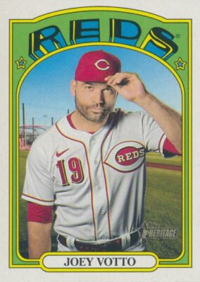 2021 Topps Heritage #45 JOEY VOTTO - Cincinnati Reds