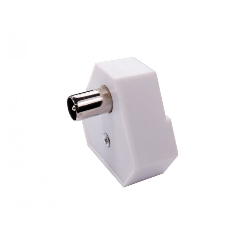 2 Port TV Aerial Splitter Coax Male to 2x TV coaxial Female Aerial