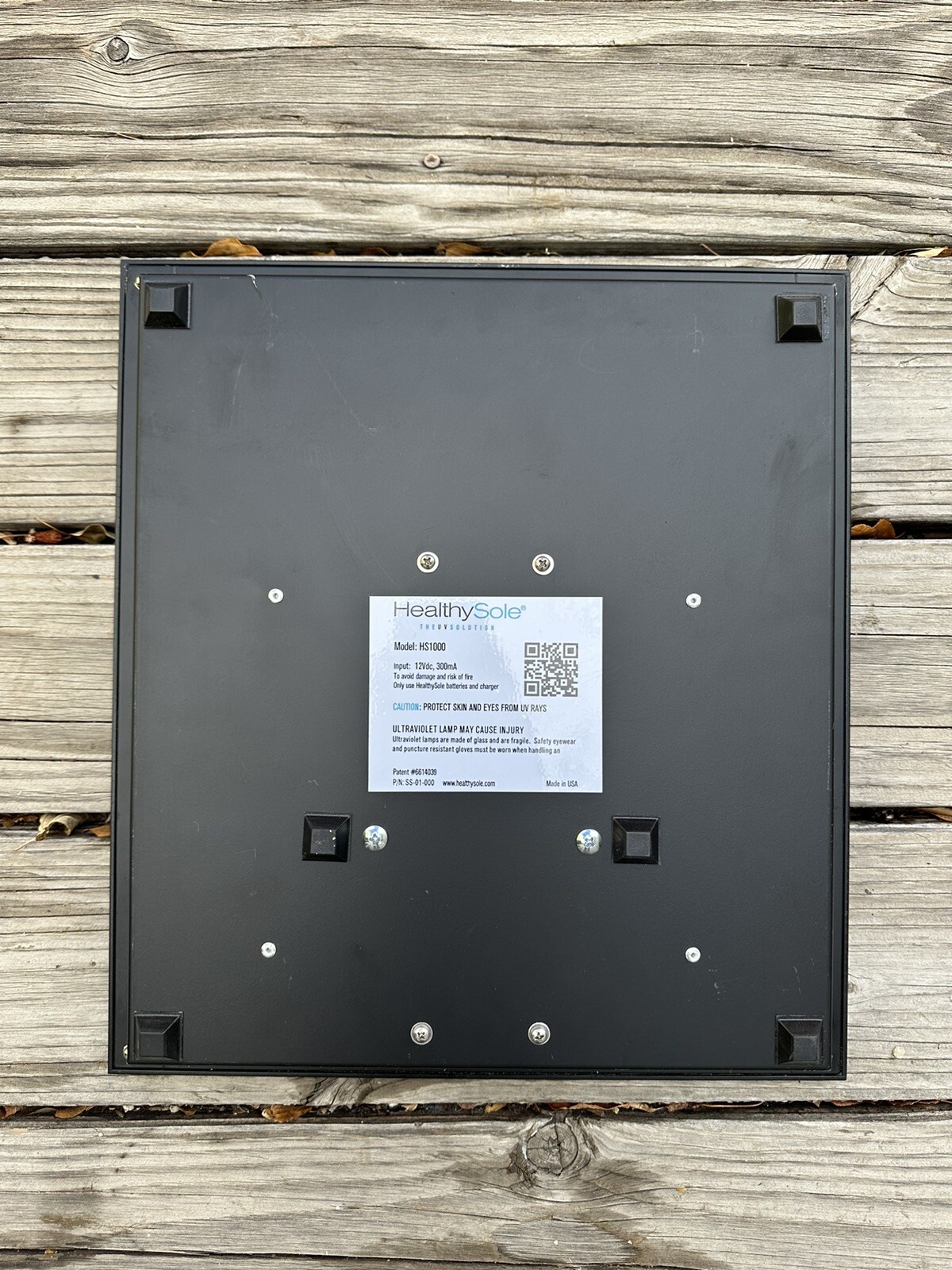 HealthySole HOME UVC Disinfection System UV Shoe Sanitizer Healthy Sole