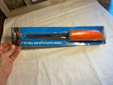 Cal-Hawk 6" Dry Wall Saw with Plastic Handle, Hardened & Tempered Steel Blade